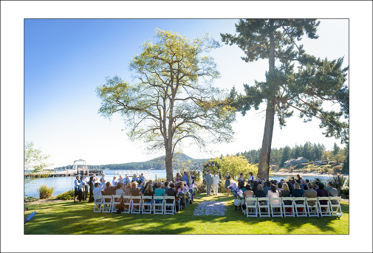 Galiano Inn wedding photo of K&M 2
