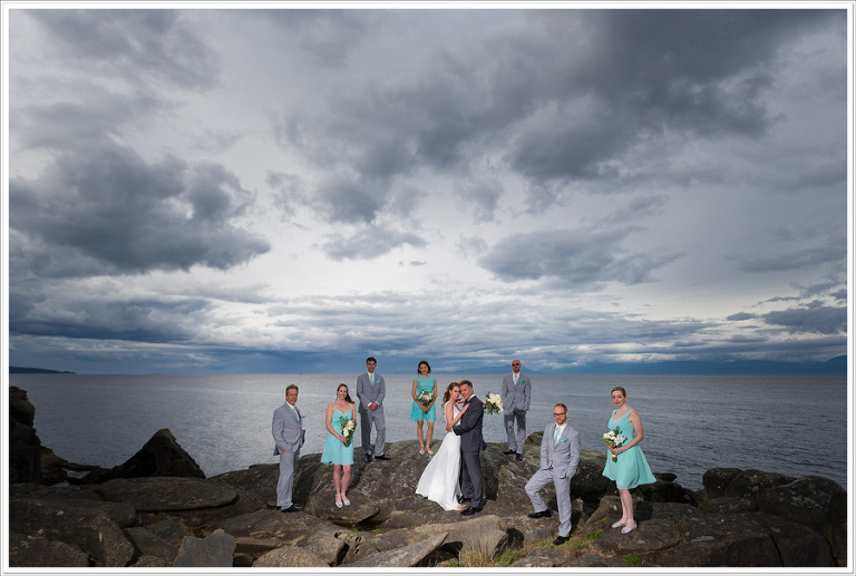 Dragons Lodge wedding bridal party