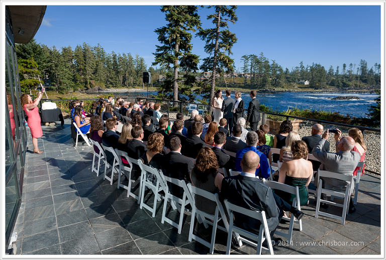The patio at Black Rock