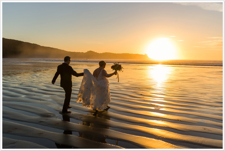 Cox Beach wedding