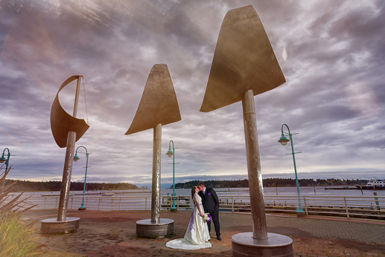 Waterfront Nanaimo wedding 