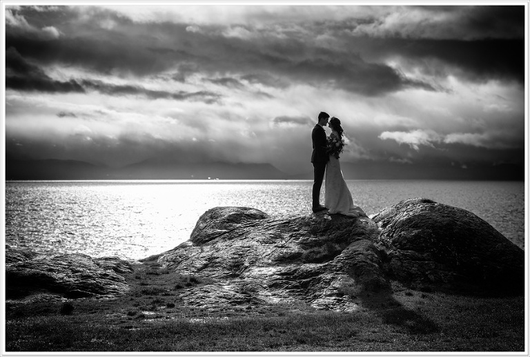 Saxe Point bride & Groom 2