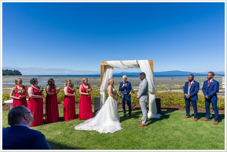 Beach Club Parksville Wedding