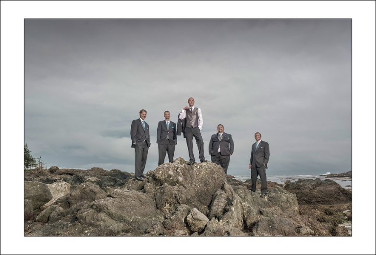 Ucluelet Black Rock wedding photo M&J 3