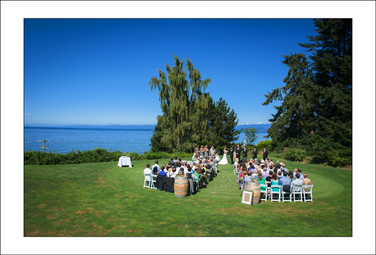 Qualicum Beach wedding photo K&L 2