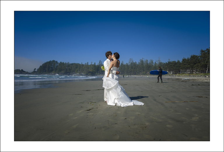 Tofino Long Beach Lodge wedding photo of B&J 4