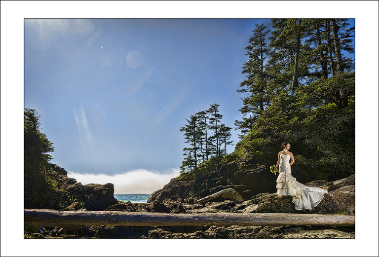 Tofino Long Beach Lodge wedding photo of B&J 7