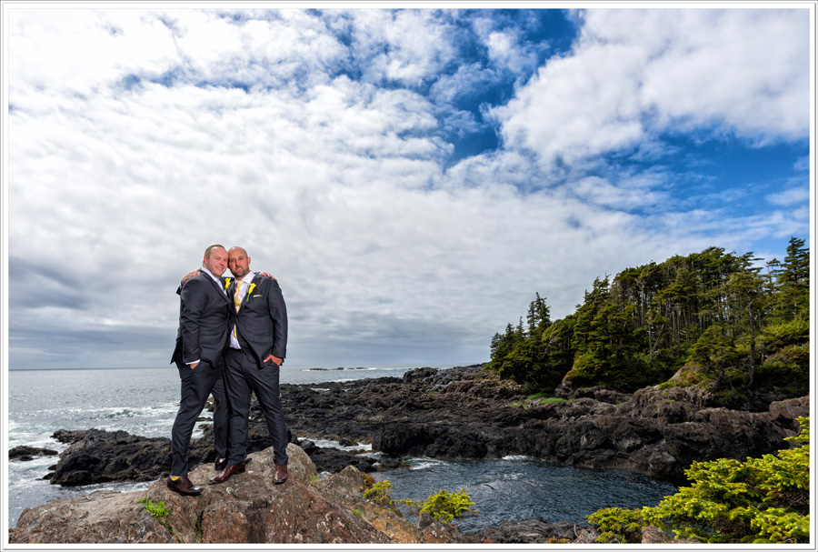 Gay wedding Ucluelet