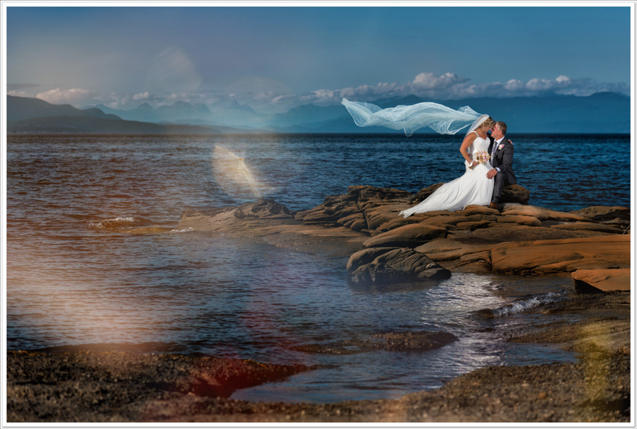 Fantasy wedding photo parksville