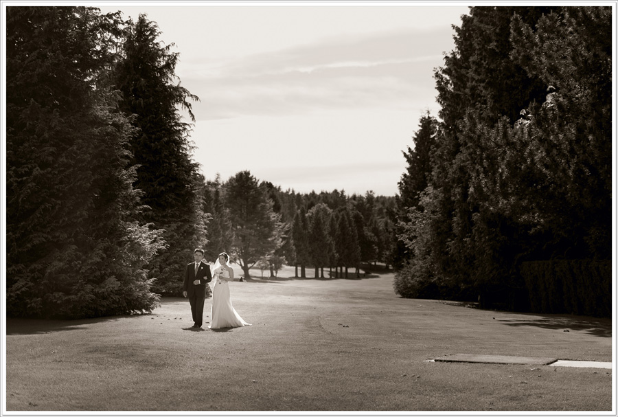 Qualicum Beach Golf course wedding 1