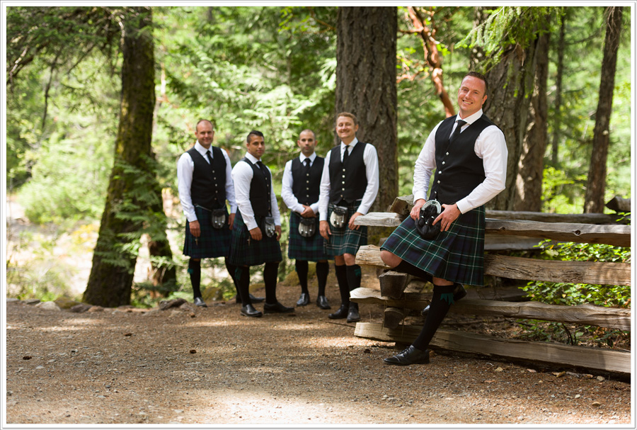 Little Qualicum Falls bride groom