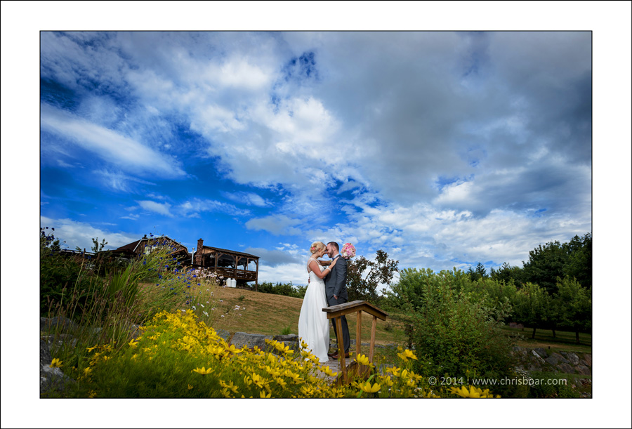 Merridale Ciderworks wedding photo A&D 1