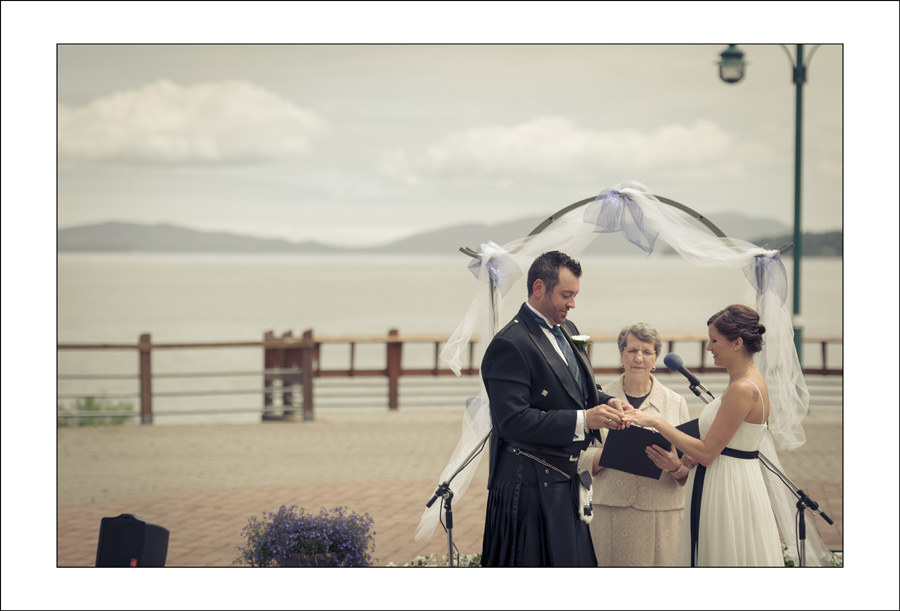 Ladysmith Transfer Beach wedding B&S 1