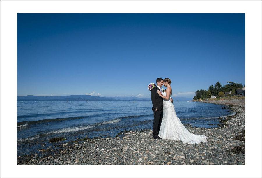 Qualicum Beach wedding photo K&L 1