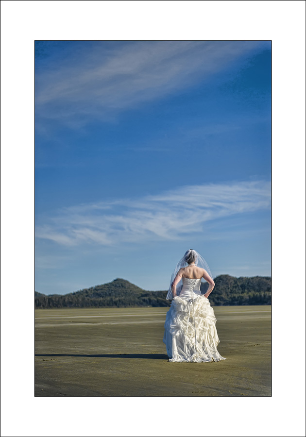 Tofino wedding photo Chesterman Beach