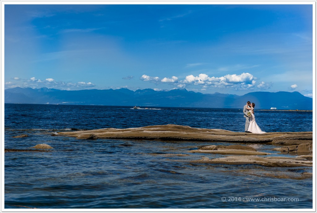 Gabriola Island wedding photo Malespina galleries M&F 1