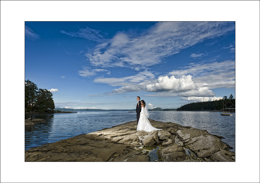 Nanaimo wedding photo